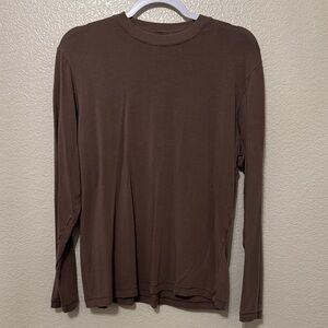 Skims Unisex Oversized Long Sleeve T Shirt sz S
